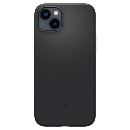 Spigen Silicone Fit Mag Case with MagSafe for iPhone 14 Plus - Black_2
