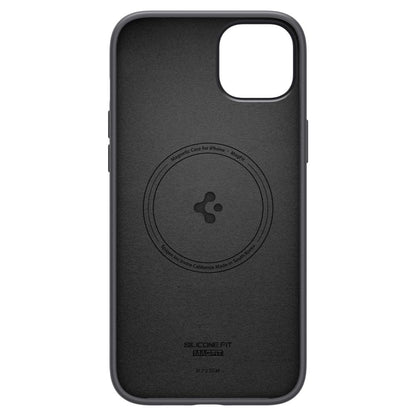 Spigen Silicone Fit Mag Case with MagSafe for iPhone 14 Plus - Black_4