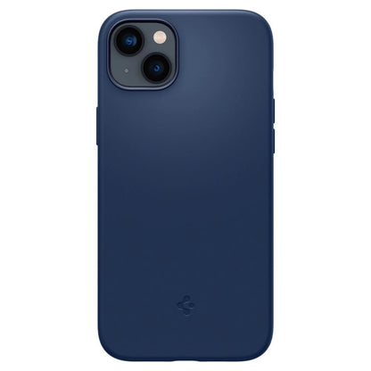 Spigen Silicone Fit Mag Case with MagSafe for iPhone 14 Plus - Blue_2