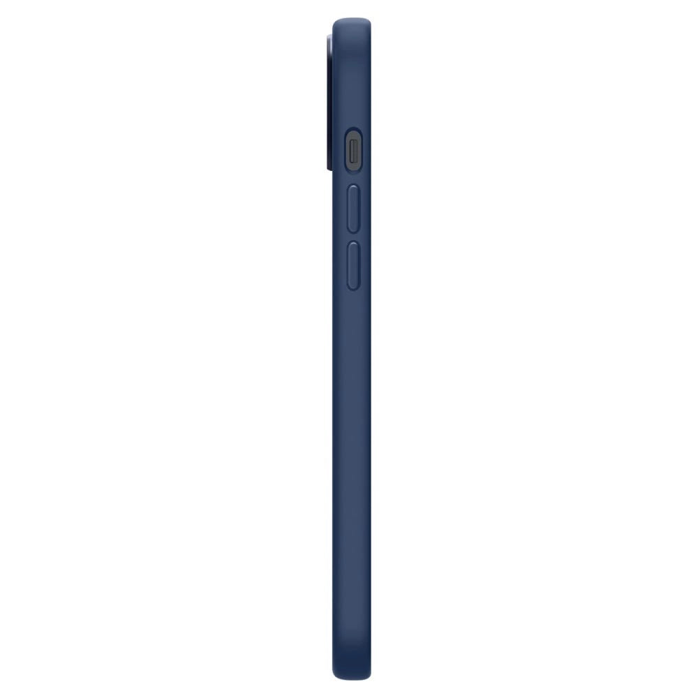Spigen Silicone Fit Mag Case with MagSafe for iPhone 14 Plus - Blue_5