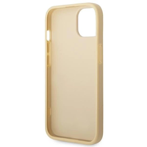Guess GUHCP14MHGGSHD iPhone 14 Plus 6,7" złoty/gold hard case Glitter Script_6