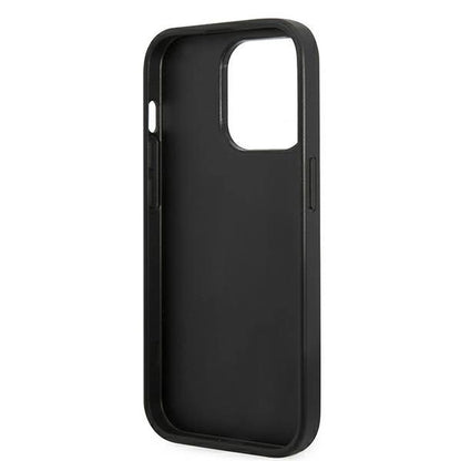 Guess GUHCP14LHGGSHK iPhone 14 Pro 6,1" czarny/black hard case Glitter Script_6