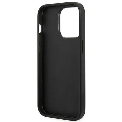 Guess GUHCP14XG4GLGR iPhone 14 Pro Max 6.7" grey/grey hard case 4G Stripe Collection_6