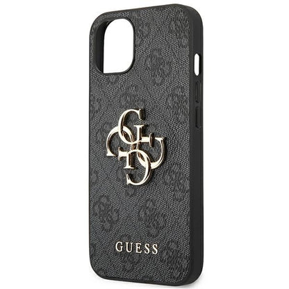 Guess GUHCP14S4GMGGR iPhone 14 6,1" szary/grey hardcase 4G Big Metal Logo_5