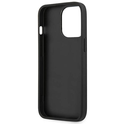 Guess GUHCP14L4GMGGR iPhone 14 Pro 6,1" szary/grey hardcase 4G Big Metal Logo_6