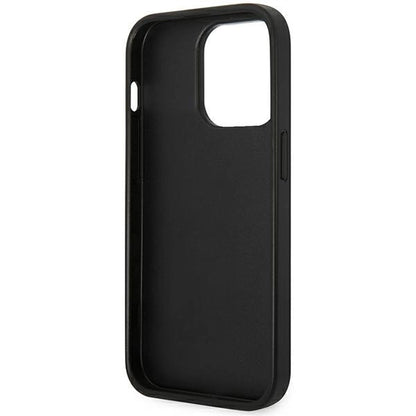 Karl Lagerfeld KLHCP14XSAPCHK iPhone 14 Pro Max 6,7" hardcase czarny/black Saffiano Choupette Head Patch_6