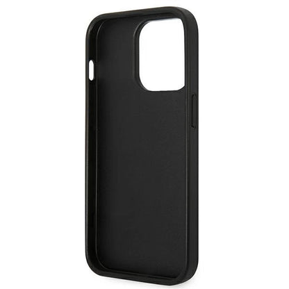 Karl Lagerfeld KLHCP14XSAPCHG iPhone 14 Pro Max 6,7" hardcase srebrny/silver Saffiano Choupette Head Patch_6