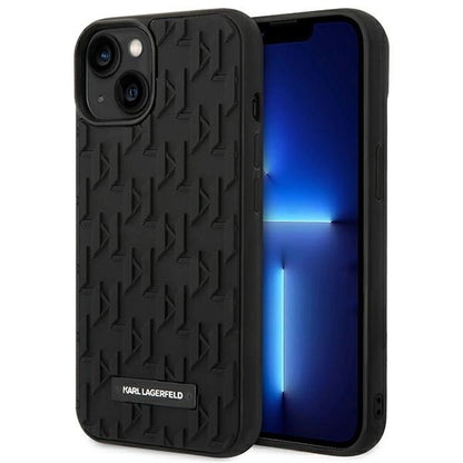 Karl Lagerfeld KLHCP14MRUPKLPK iPhone 14 Plus 6,7" hardcase czarny/black 3D Monogram_0