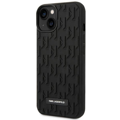Karl Lagerfeld KLHCP14MRUPKLPK iPhone 14 Plus 6,7" hardcase czarny/black 3D Monogram_1