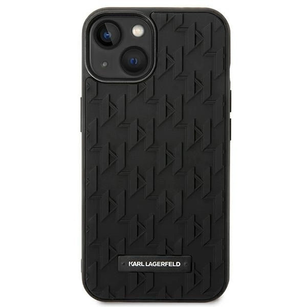 Karl Lagerfeld KLHCP14MRUPKLPK iPhone 14 Plus 6,7" hardcase czarny/black 3D Monogram_2
