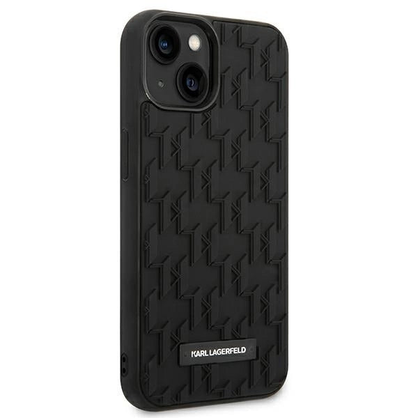 Karl Lagerfeld KLHCP14MRUPKLPK iPhone 14 Plus 6,7" hardcase czarny/black 3D Monogram_3