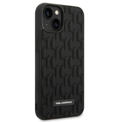 Karl Lagerfeld KLHCP14MRUPKLPK iPhone 14 Plus 6,7" hardcase czarny/black 3D Monogram_3