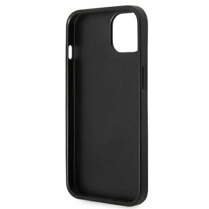 Karl Lagerfeld KLHCP14MSAPKHG iPhone 14 Plus 6,7" srebrny/silver hardcase Saffiano Karl`s Head Patch_6
