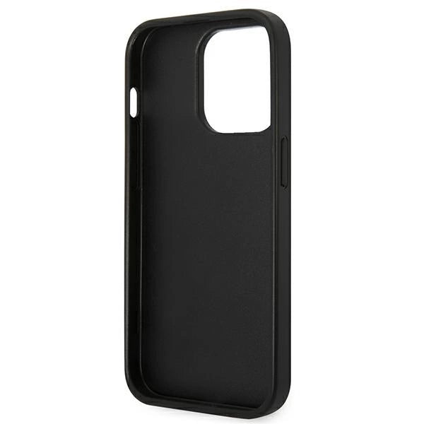 Karl Lagerfeld KLHCP14LSAPKHG iPhone 14 Pro 6,1" srebrny/silver hardcase Saffiano Karl`s Head Patch_6
