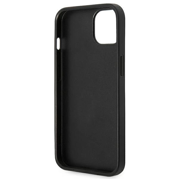 Karl Lagerfeld KLHCP14MSAPKHK iPhone 14 Plus 6,7" czarny/black hardcase Saffiano Karl`s Head Patch_6
