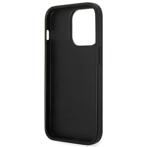 Karl Lagerfeld KLHCP14LSAPKHK iPhone 14 Pro 6,1" czarny/black hardcase Saffiano Karl`s Head Patch_6