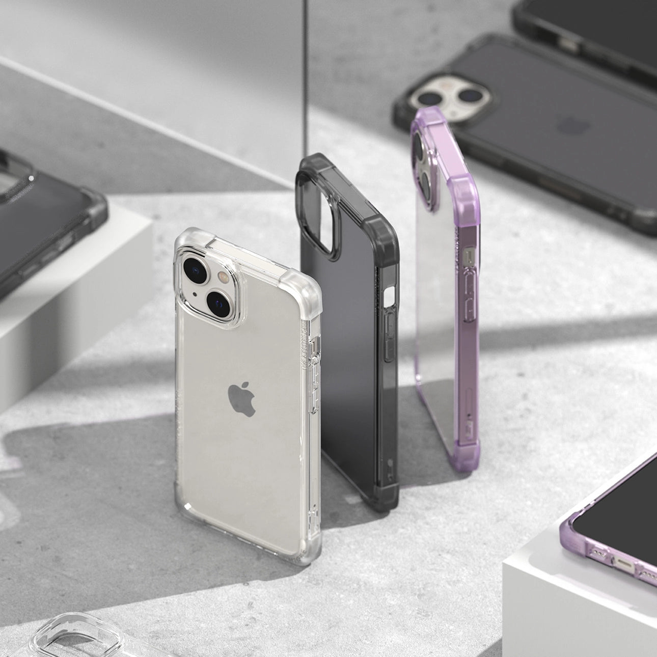 Ringke Fusion Bumper case for iPhone 14 Plus gray_1