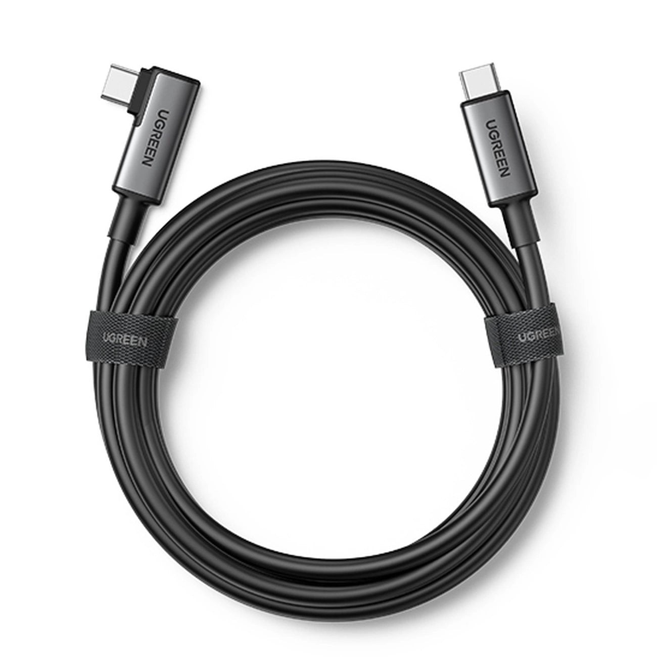 Ugreen US551 angled USB-C - USB-C PD cable 60W 3A 5Gb/s 5m - black_0