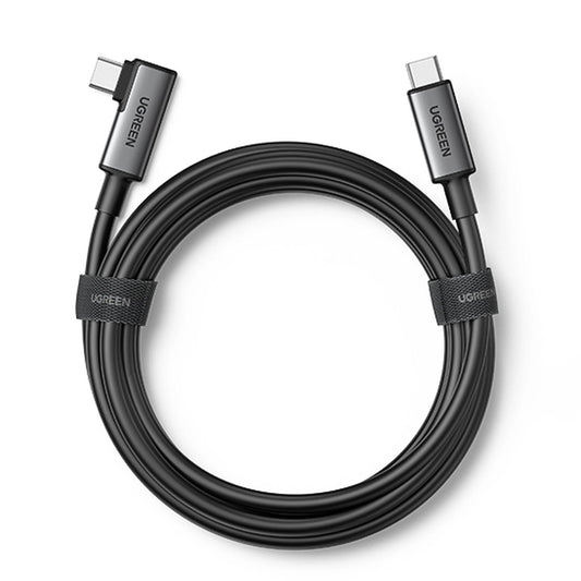 Ugreen US551 angled USB-C - USB-C PD cable 60W 3A 5Gb/s 5m - black_0