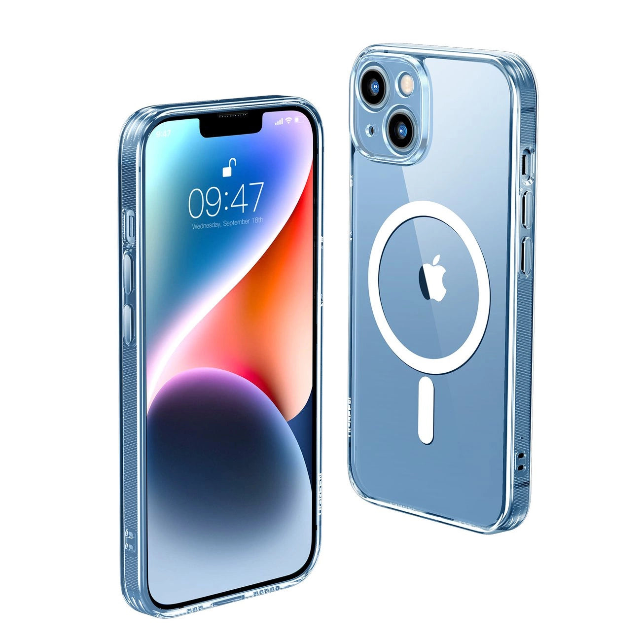 Ugreen LP642 Classy Clear Magnetic Protective Case Magnetic Gel Case for iPhone 14 Plus transparent (MagSafe compatible) (90935)_0