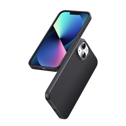 Ugreen LP626 Silky Silicone Protective Case Rubber Flexible Silicone Phone Case for iPhone 14 Plus Black (90920)_0
