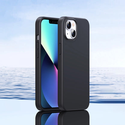 Ugreen LP626 Silky Silicone Protective Case Rubber Flexible Silicone Phone Case for iPhone 14 Plus Black (90920)_1