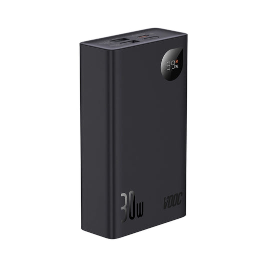 Baseus Adaman2 20000mAh 30W power bank 2x USB-A / USB-C PD / QC / SCP / Oppo Super VOOC - black_0