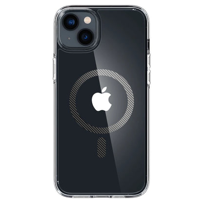 Spigen Ultra Hybrid Mag Case with MagSafe for iPhone 14 Plus - Clear Gray_1