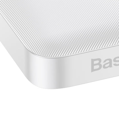 Baseus Bipow powerbank with display 10000mAh 15W white (Overseas Edition) + USB-A - Micro USB cable 0.25m white (PPBD050002)_3