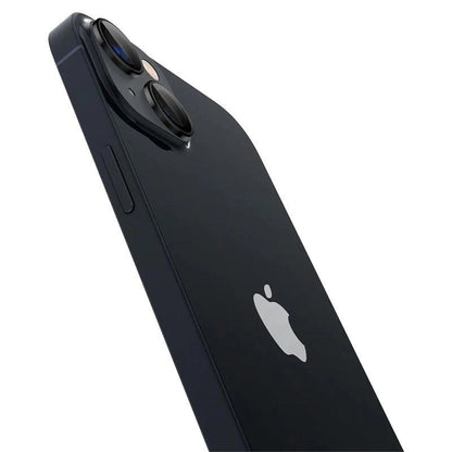 Spigen Glas.tR EZ Fit Optik Camera Protector for iPhone 14 / Plus / 15 / Plus - Black 2 pcs._8