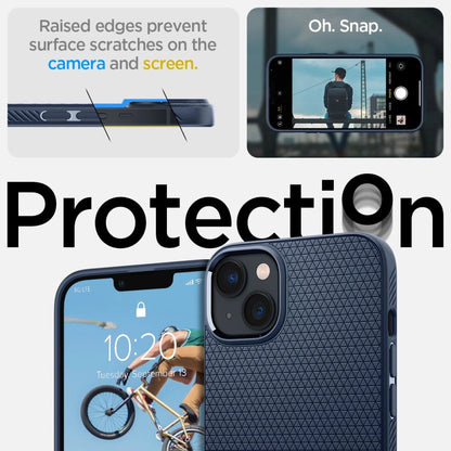 Spigen Liquid Air Case for iPhone 14 Plus - Blue_10