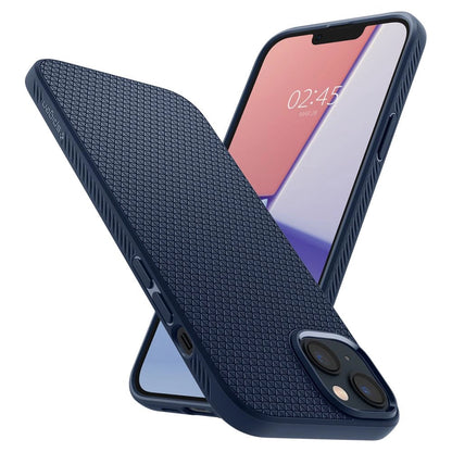 Spigen Liquid Air Case for iPhone 14 Plus - Blue_7
