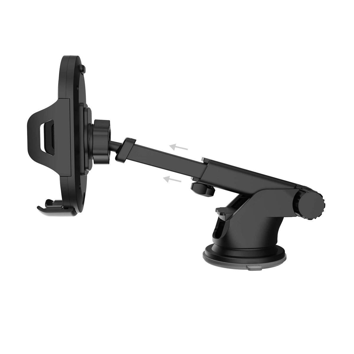 Dudao Telescopic Gravity Car Windshield Mount Holder Black (new F2S black)_1