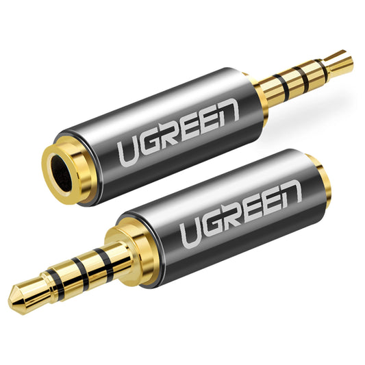 Ugreen audio adapter jack 2.5mm male to jack 3.5mm female black (20501)_0