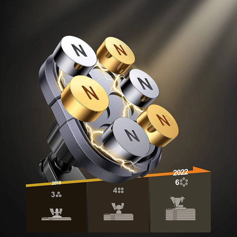 Joyroom magnetic phone holder for dashboard gray (JR-ZS311)_2