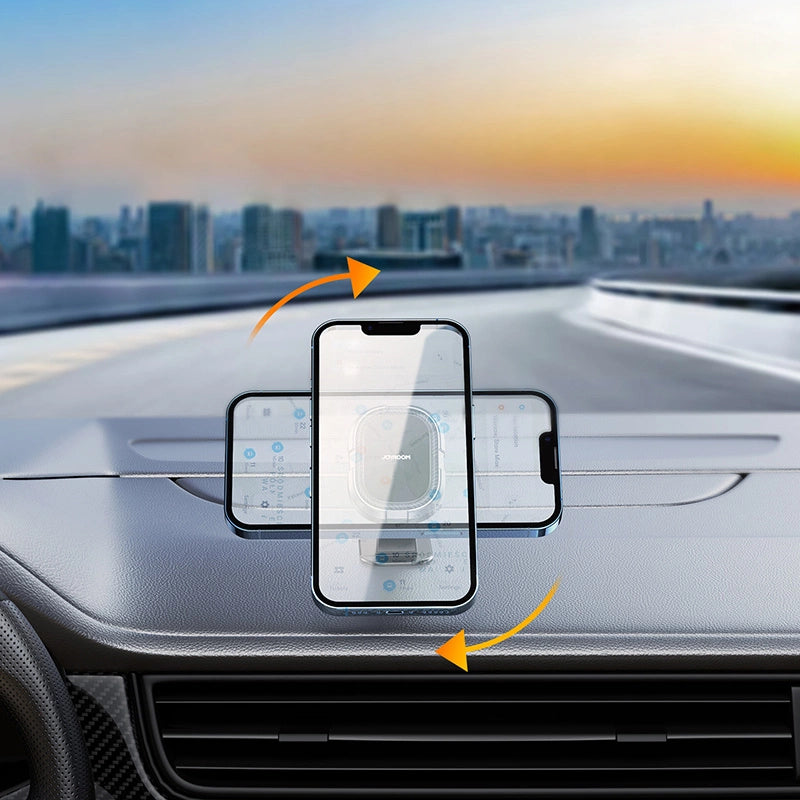 Joyroom magnetic phone holder for dashboard gray (JR-ZS311)_6