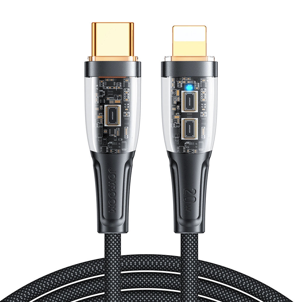 Joyroom S-C Lightning 20W 1.2m USB to USB-C Lightning cable S-CL020A3 (black)_1