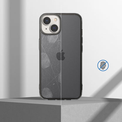 Ringke Fusion Matte case iPhone 14 Plus cover with a gel frame gray_3