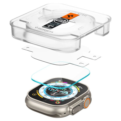 Spigen Glas.tR EZ Fit tempered glass for Apple Watch Ultra (49 mm) - 2 pcs._4