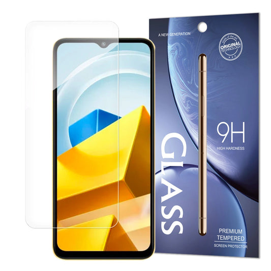 Tempered Glass Xiaomi Poco M5 tempered glass 9H hardness (packaging - envelope)_0
