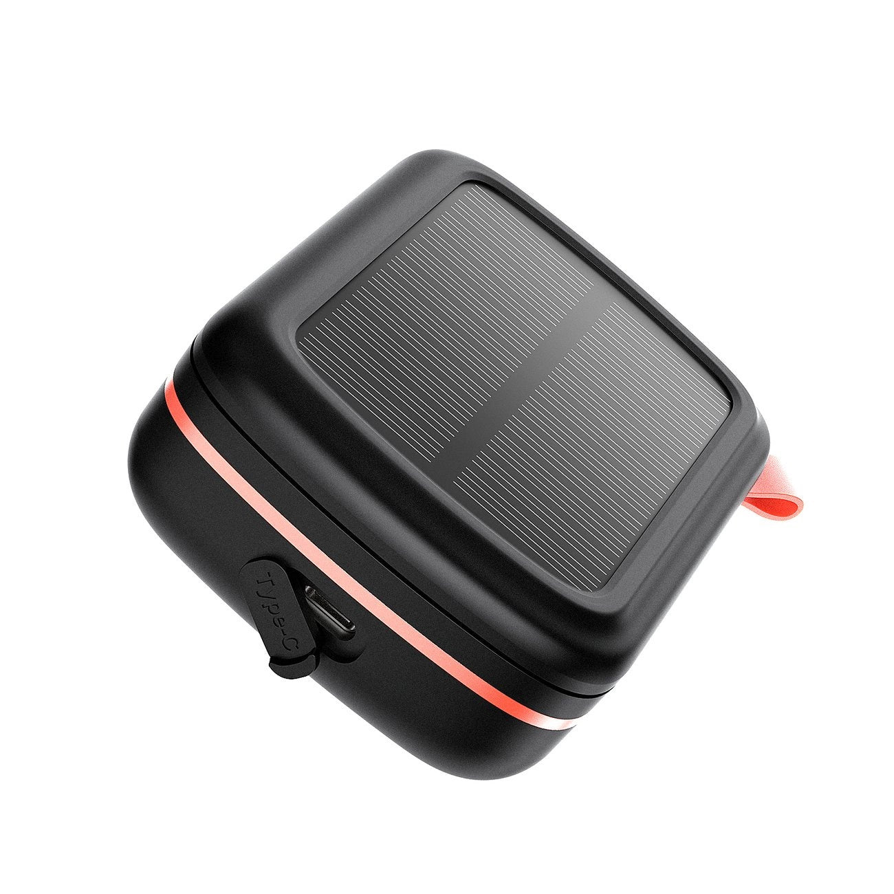 Choetech TWS wireless headphones waterproof with solar panel and built-in 2500mAh powerbank black (BH-T05)_2