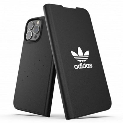 Adidas OR Booklet Case BASIC iPhone 13 Pro Max 6,7" czarno biały/black white 47127_0