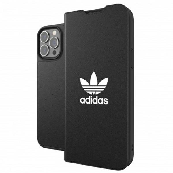 Adidas OR Booklet Case BASIC iPhone 13 Pro Max 6,7" czarno biały/black white 47127_7