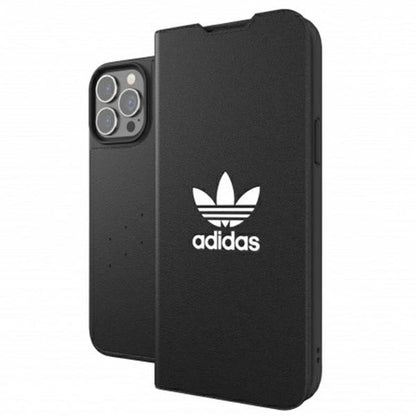 Adidas OR Booklet Case BASIC iPhone 13 Pro Max 6,7" czarno biały/black white 47127_7