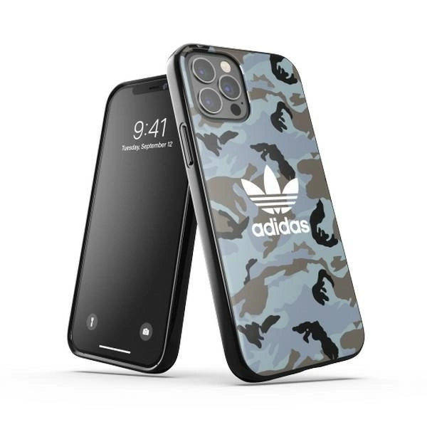 Adidas OR SnapCase Camo iPhone 12/12 Pro blue/black 43702_0