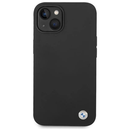 Etui BMW BMHCP14SSILBK iPhone 14 6,1" czarny/black Silicone Metal Logo_2