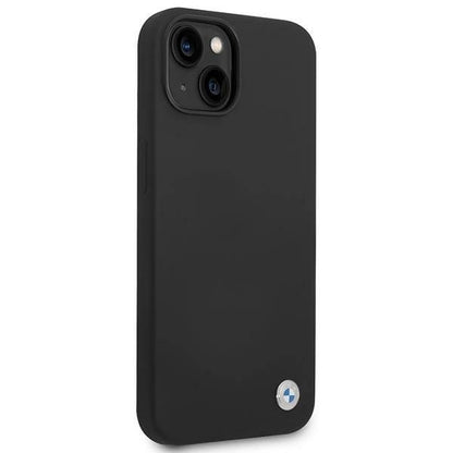Etui BMW BMHCP14SSILBK iPhone 14 6,1" czarny/black Silicone Metal Logo_3