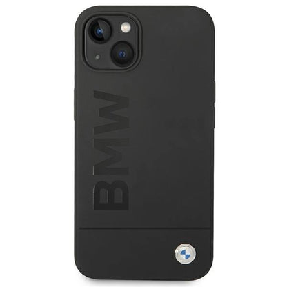 Case BMW BMHMP14MSLBLBK iPhone 14 Plus 6.7 &quot;black / black hardcase Silicone Signature Logo Magsafe_3