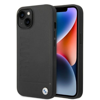 Case BMW BMHMP14MSLLBK iPhone 14 Plus 6.7 &quot;black / black hardcase Signature Logo Imprint Magsafe_0