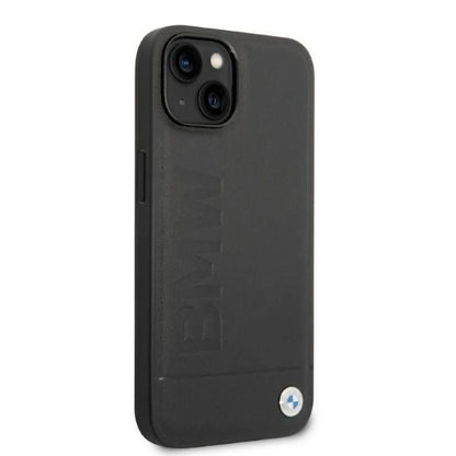 Case BMW BMHMP14MSLLBK iPhone 14 Plus 6.7 &quot;black / black hardcase Signature Logo Imprint Magsafe_3
